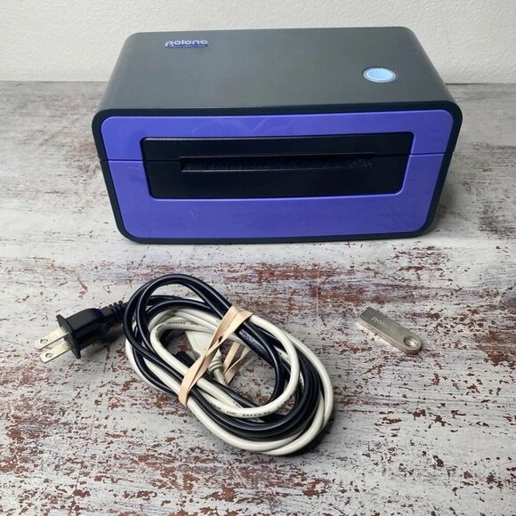 POLONO Shipping Label Thermal Printer purple - Picture 2 of 5